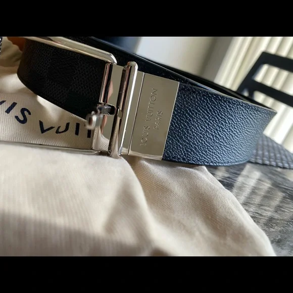 LV BELT DAMIER PRINT 40MM REVERSIBLE Accessories